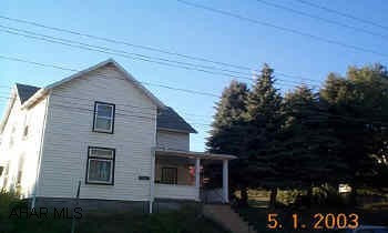 Older, well-loved home in East Juniata. 3 city lots. Vinyl siding. Lots of potential! Nice starter home.  Well-maintained, 3 BD, first floor laundry, large yard (3 lots).  Vinyl sided.