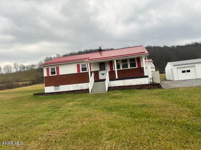Nice ranch on flat 2.5 acre lot in East Loop Area. Large unfinished basement with lots of storage. This property also includes a detached 2 car garage and an additional detached large workshop.