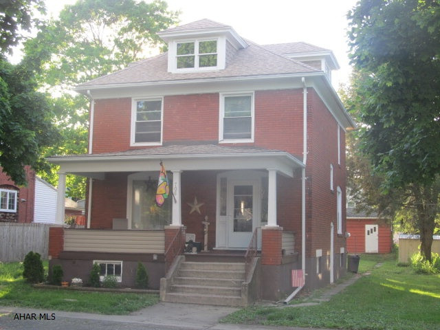 Very nice 2 story brick home.  Recently updated with new roof, new kitchen, new furnace and hot water tank, New flooring throughout.  Outside has a new deck, new paint, siding, and windows.  This home has so much to offer someone who needs a place that is maintenance free.  It is priced to Sell!  The one care garage needs a new roof...BUT.....the owner says bring him that full price offer and he will put on the roof!!!!  Great home, great neighborhood, and Great Sellers!