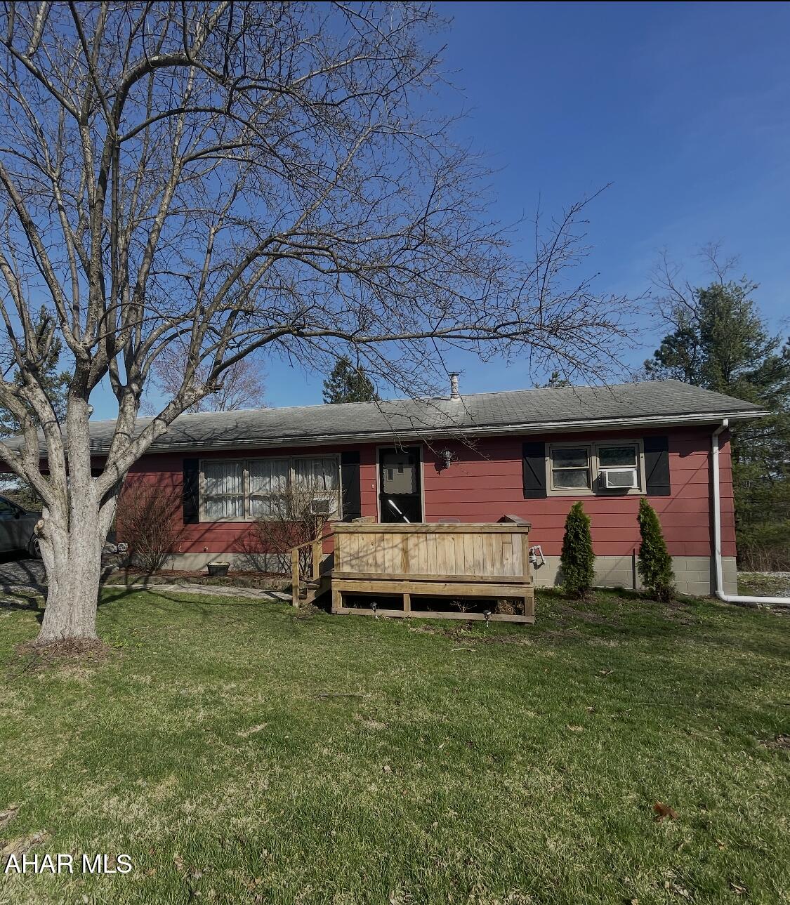 NEW PRICE Logan Township Rancher! - Great Location! Low taxes. One story living offers 2BR, 1.5 BA. Enjoy the private covered rear deck for cook outs and/or simply relaxing after a hard day! Carport is great to have - also doubles as a large Patio! New carpet in both bedrooms and living room. Seller will entertain FHA/VA loans, but buyer responsible for any repairs.