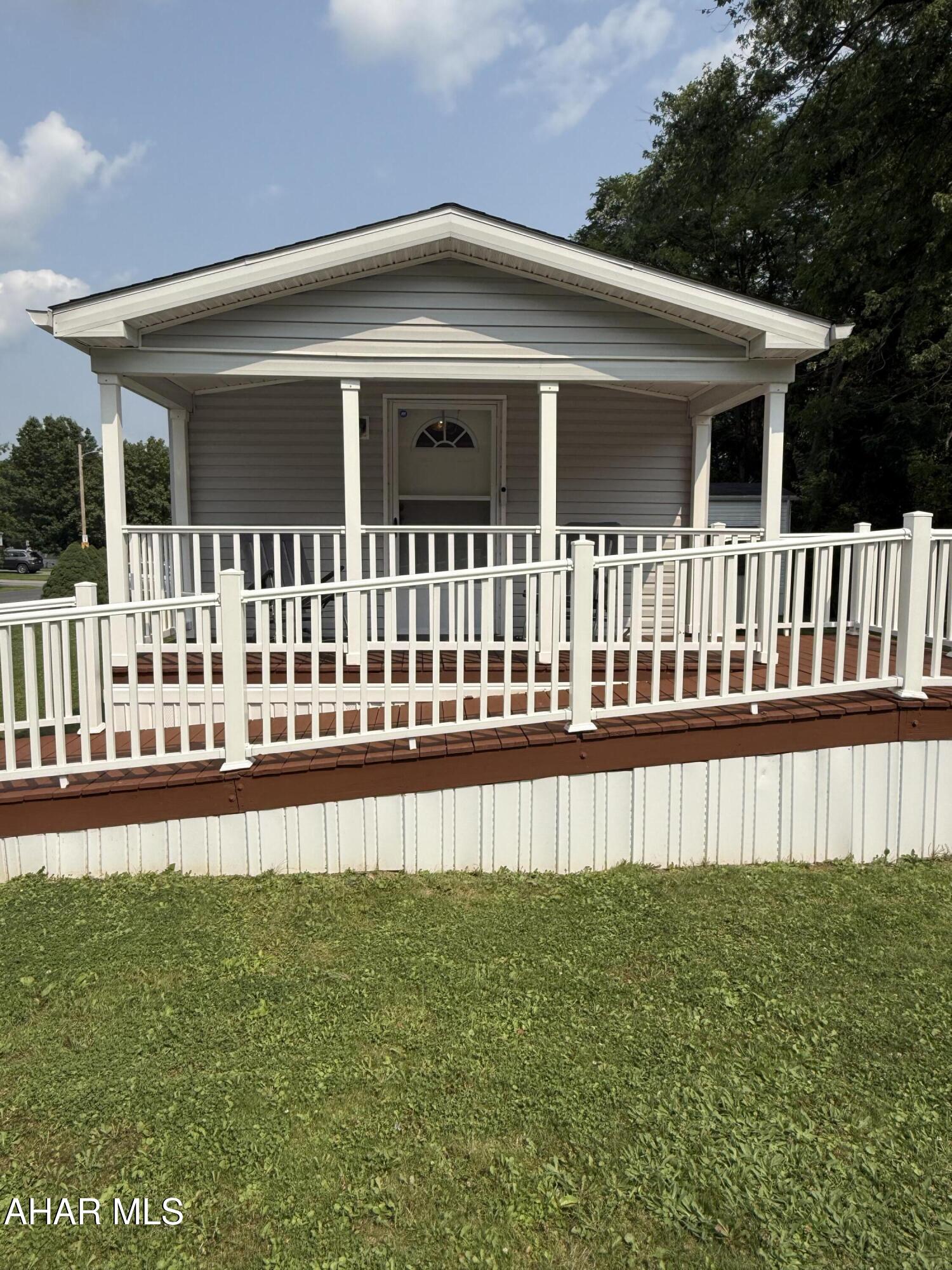 Welcome to easy, low-maintenance living in Cross Keys Village!  This well maintained 2011 single-wide manufactured home offers comfortable one-floor living with 1 bedroom, 1 full bath, central air, a covered front porch & a shed.  The bright, open layout is designed for easy living, while the home has been lovingly cared for and is move-in ready.