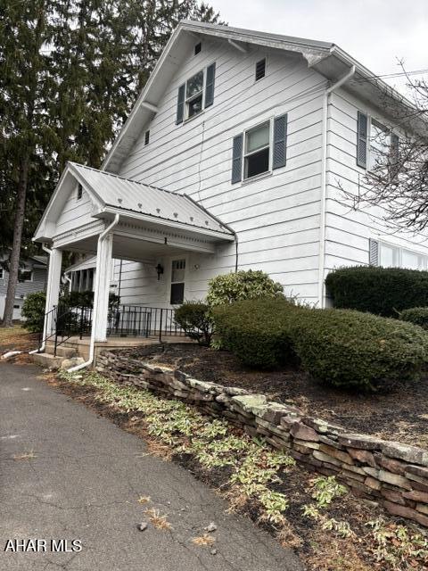 This two-bedroom half of a duplex is located in the desirable Sylvan Heights neighborhood in the Hollidaysburg School District. The house is located on a quite road with a private driveway and private entrance. The main level offers a newly remodeled kitchen/appliances, 1/2 bath, laundry hookups, living room and a dining room that also opens to a screened in back porch. Tenants pays electric/heat (radiant Ceiling, wall units and baseboard). Landlord pays water, sewer, lawn maintenance and snow removal. Call listing agent today for showings.