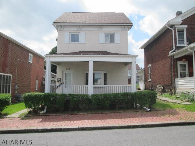Great home for a first time buyer! Newer kitchen cabinets. Convenient first floor laundry. Laminate flooring through the first floor. Large bedrooms with plenty of closet space. Attic could be an additional bedroom. New roof installed in 2014. Plenty of yard area for the kids to enjoy. Shed and off-street parking. Would make a good investment property.