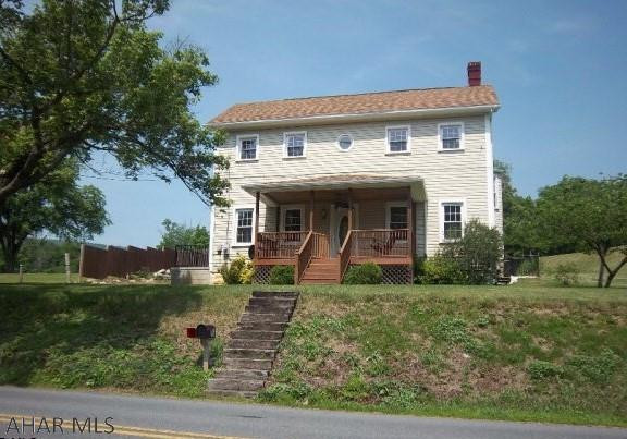 2 story home close to town with inground pool and pool house. Spacious home with marble floors and bar. Electric is not on. Being sold AS-IS.