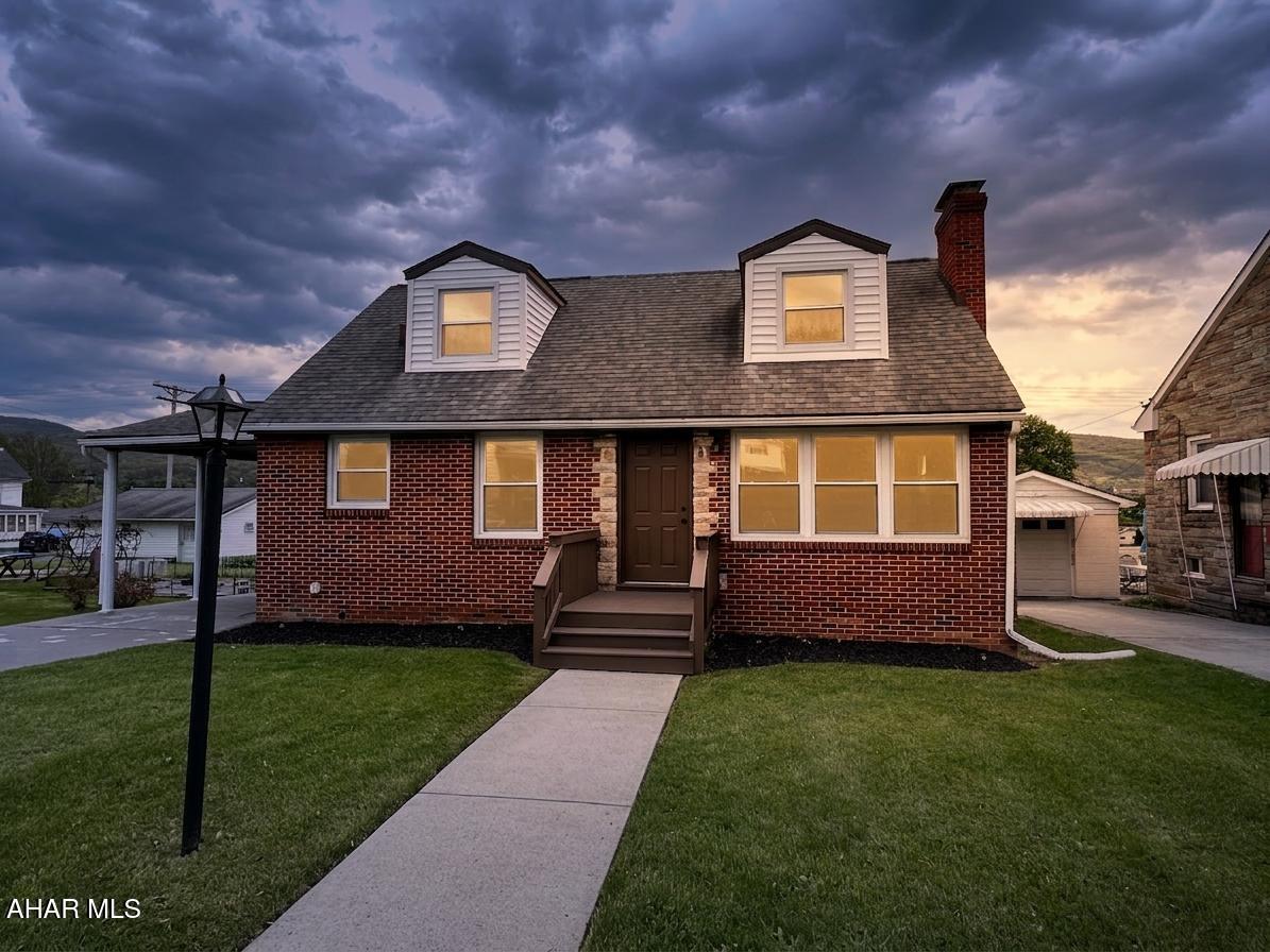 You'll definitely want to check out this beautifully updated cape cod home! This home has a nice flexible layout that is sure to suit your needs, there is the potential for one story living with 2 bedrooms with nice sized closets and a full bath on the main floor, if you prefer a formal dining room and eat-in kitchen that is an option too, the upper level has two bedrooms and a full bath, new hickory kitchen cabinets with leathered granite countertops giving you a matte finish, refinished oak and pine flooring, new thermo pane windows, new furnace, new luxury vinyl plank flooring, new interior and exterior lighting, updated bathrooms, freshly painted interior including the basement. Realtor owner.