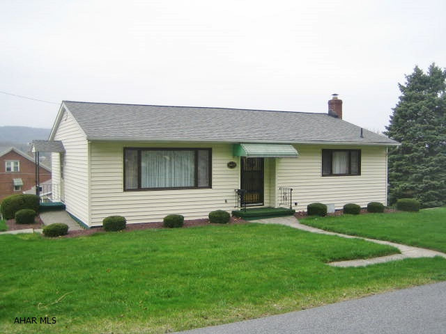 Immaculate rancher in great neighborhood. Features large eat-in kitchen and formal living room. Finished basement with separate kitchen, bath and family room could easily be separate living quarters.  Newer furnace with central air, thermo windows, 2 car garage, shed and large carport/covered patio. This one is a must see!