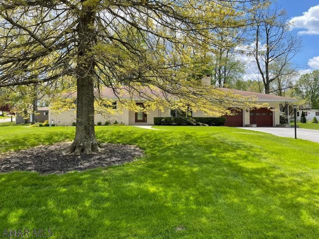 This well maintained brick ranch house has two parcels and sits on an acre lot in Cresson Township.  Newer windows and doors throughout.  Step inside to the spacious living room with fireplace, dining is open to the kitchen area/appliances included, laundry is right off of the kitchen.  There are three nice sized bedrooms, master bedroom has a 3/4 bath and walk-in cedar closet.  Large full bath completes this floor.  Basement was used as a functioning business, with outside entrance, three rooms were used for that (could be used as additional living space or bedrooms), there is a family room with fireplace, large updated 3/4 bath, and storage area in utility room completes this level.  And don't forget about the park like lot!  Three storage sheds are all included!  Call today!