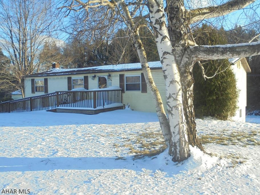 Cambria Twp- 3 BR, 1 3/4 bath home on 0.939 acre lot. Woodburner in basement. 2 car detached garage. Does need some TLC, but lots of potential!