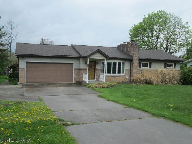 Logan Twsp. Bellmeade Area. One story living with all the upgrades. Living room w/hardwood floors and gas log fireplace. Eat in kitchen with updated appliances and tile floors. Dinning room leads out to rear covered patio. Lower level is tastefully done w/gas fireplace and beautiful wet bar. Summer time enjoy the rear yard with your own pool with slide and diving board.