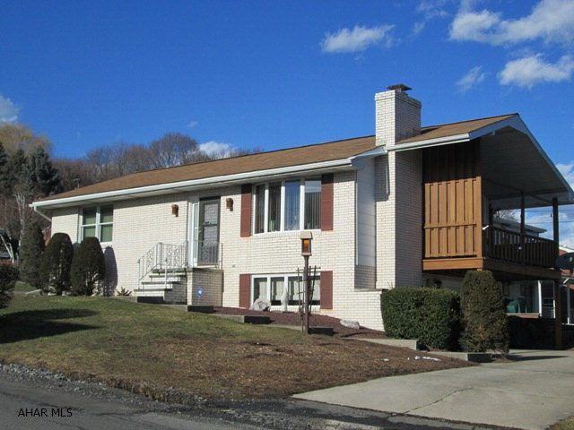 Pleasant Valley - Well built brick home with all appliances included.  Sip your morning coffee while sitting on the private deck and enjoying the great view.  This home has been updated over the years with furnace, C/A, windows, deck and wiring.  Water purifier specifically for kitchen sink and refrigerator.