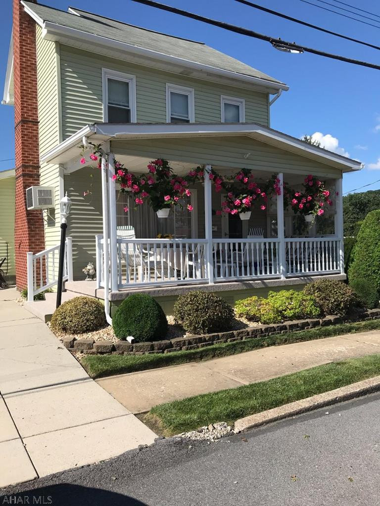 Very well taken care of Fairview home that has been nicely updated. 3 BR, (2-2nd fl, 1 3rd fl) FP in LR, oak kitchen, new sitting room and 3/4 BA on 1st fl. Nice neighborhood. GHW heat, wall A/C in LR. Off street parking with shed. Possible delay as owner moving in late summer, early fall to Graystone.. Very clean, nice front porch.