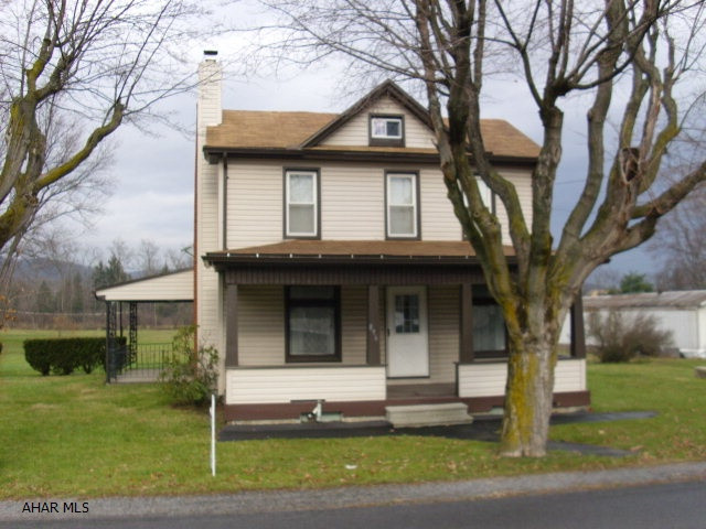 2 story home on level 1/2 acre.  Good mechanics.  3 BR and 1 1/2 baths.  Detached 2 car garage with 2nd floor for storage.  Furnace one year old.