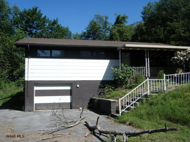 Good property for an investor or fixer upper. Driveway is washed out. SUVs may be able to navigate. Do not take a car here. Property is being sold in as is condition. There are no warantees offered or implied.