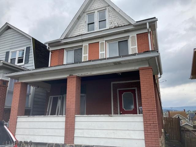 Solid Brick home in Altoona with a little TLC would be a great 1st home or investment. Hardwood floors throughout. 3rd Floor is finished for a 3rd bedroom. Off street parking in the rear.