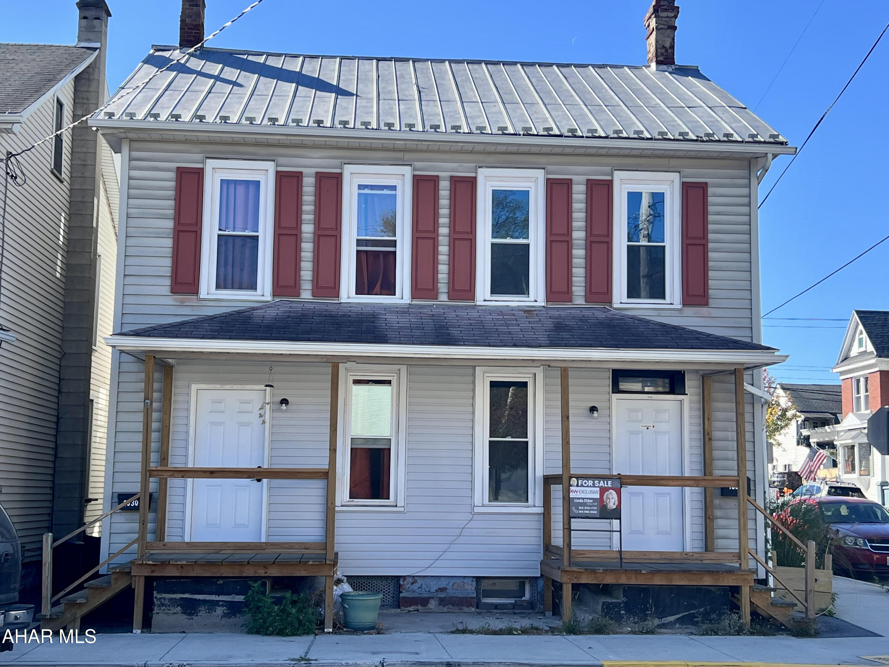 Landlords! Live in one unit and Rent the other unit! Very Nice 2 Unit Property-1032 has been completely Remodeled-New Kitchen w/ Granite Countertops, New Flooring, New Hot Water Heater, 3 BR. Gas Heat. 3/4 Bath on Main Level, New 2 Person Walkin Shower on 2nd Fl. Month to month lease Starting Sept 1st. 1030 side is Oil Heat. HW Floors, 1 year lease. Both Sides are Tenant Occupied. Tenants pay Electric & Heat. Owner Pays Water/Sewer & Trash Removal. Both Units have New Windows & Doors, New Front Porches. Gas Valve on heating unit replaced on the 1032 side. Many Upgrades. Off Street Parking. Tenant Occupied, 48 hr notice to show.