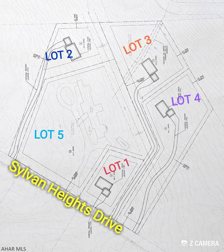 Rare opportunity to own land off Sylvan Heights Drive in Hollidaysburg! Lot is wooded with seasonal views and you can add your own private driveway. Lot size is approximate pending municipal approval.