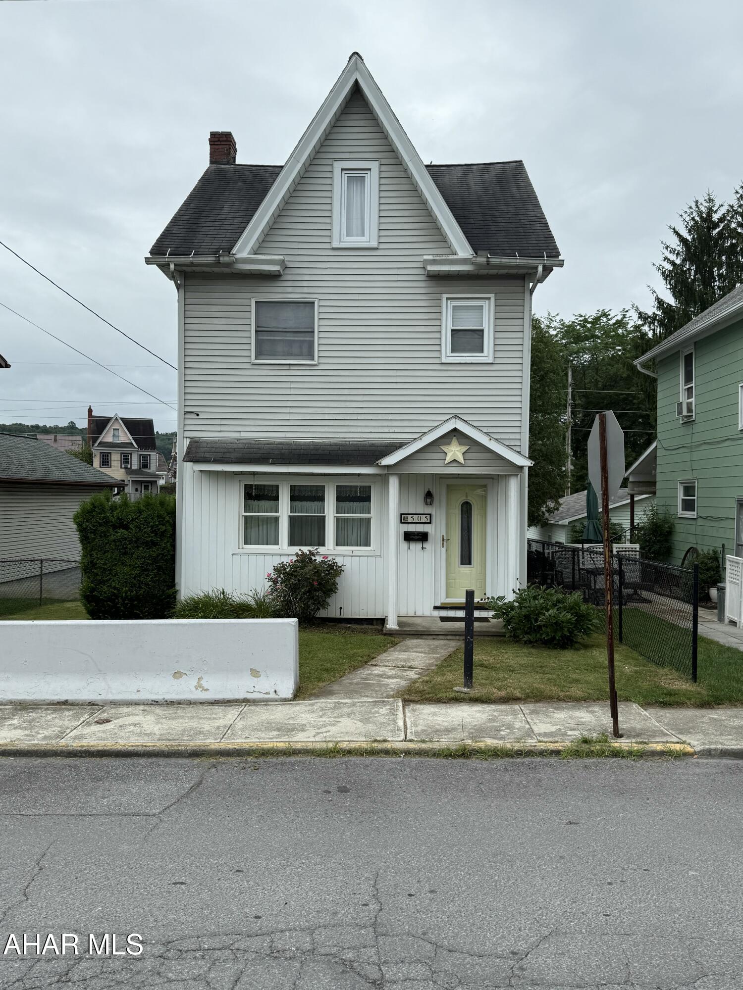 Charming, move in ready located in Tyrone, PA. Well maintained 3 bedroom(1 bedroom is encapsulated) 1 bath looking for new owners. Large walk-up attic could be finished to add extra bedroom.  Home has a new furnace and windows. Large heated detached 2 car garage with additional off street parking. Ready for you to add your personal touch. Schedule your showing today.