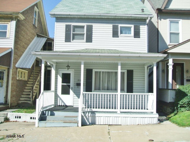Nice home for the price! Large kitchen with laundry area. New furnace & hot water heater. Roof is newer. Vinyl railings on front porch. Screened-in patio.