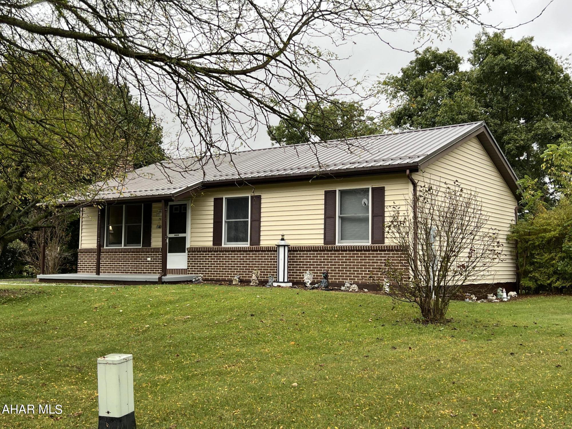 Cute and cozy ranch located in the Pleasant Hills subdivision in the quaint Pleasant Gap area is looking for a new owner! This home features 3 bedrooms and 3 baths! Primary bedroom includes a half bath, with plenty of room to add a shower. Large eat-in kitchen, living room, 2 additional bedrooms and full bath complete the main floor. Downstairs you will find several bonus rooms that could be used for additional living space, exercise or craft rooms, whatever you need! Plus there's a 3/4 bath. The spacious back yard includes 2 sheds and an above ground pool. With just a few updates this can be the perfect starter or retirement home. This is a great price to become a part of this desirable community!