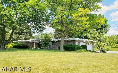 Well built brick 3-bedroom 2.5-bath ranch style home with beautiful layout, sunken Living Room with 2-way fireplace to formal Dining Room, 2 Dens, Family Room, 1st floor laundry & 2-car attached garage on private 2.02-Acre lot with great view from back yard. J-508