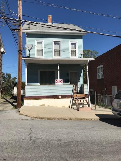 GREAT INVESTMENT PROPERTY! Nice 3 bedroom, 1 full bath home with large kitchen, vinyl siding, finished attic room and balcony off master bedroom. BRING OFFERS.