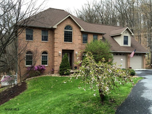 Custom built executive style 5 bedroom, 4 bath home in desirable Barclay Manor. This home was built around entertaining, relaxing and enjoying nature. Details really do make the difference with this wonderful home! Lovely front doors lead to a beautiful two story central foyer. The formal dining room has a terrific attached screened in porch offering a great outdoor dining space.  Both first floor and lower levels have walk outs to the magnificent outdoor entertaining area that includes two decks, in ground pool, hot tub and much more. Watch the visual tour to see the many details that make this a must see home in historical Bedford.