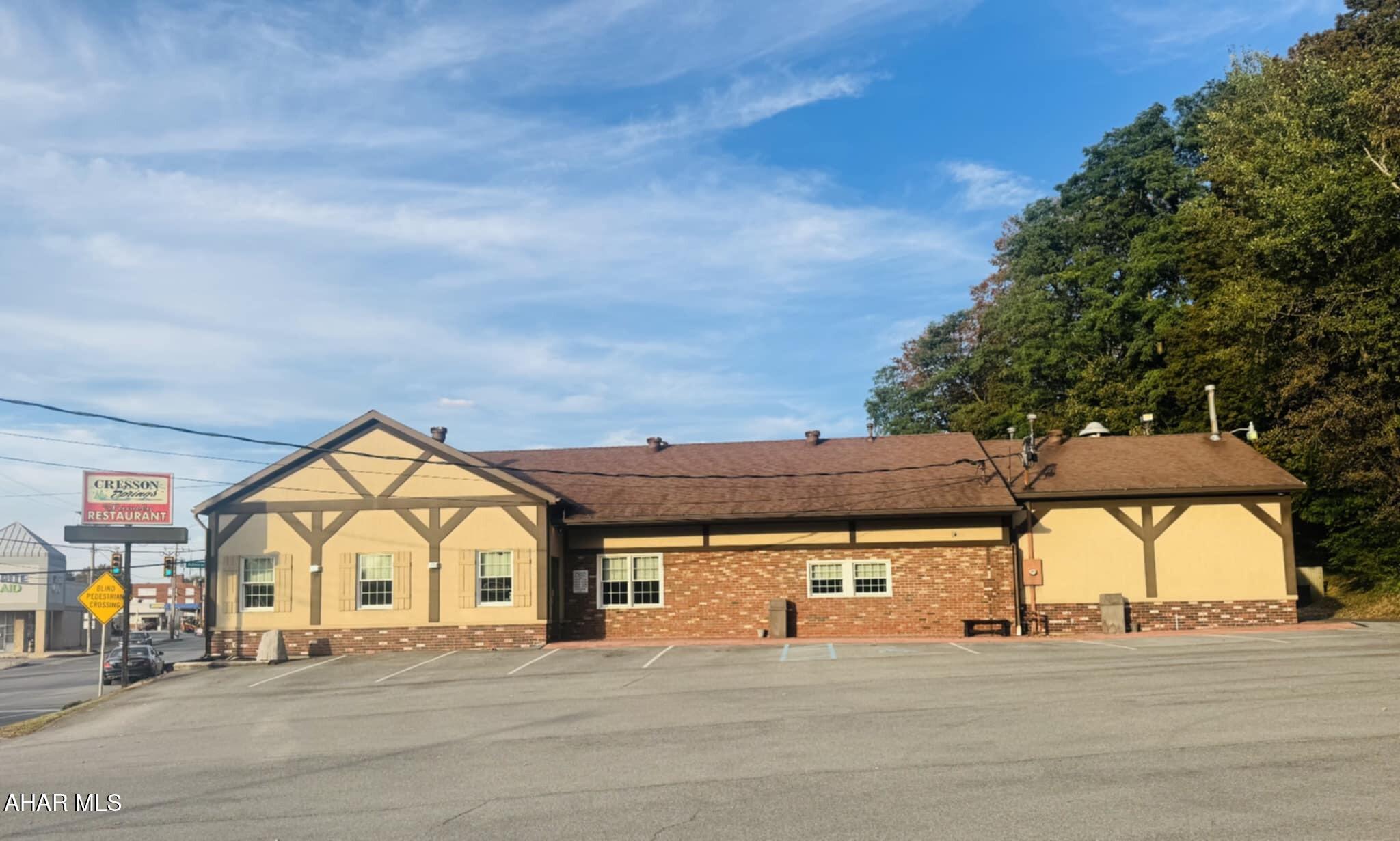 Iconic Cresson Springs Family Restaurant - Established Since 1985

Here's your chance to own a beloved and highly recognized family-style restaurant that has been a staple in the community for nearly four decades. Since 1985, Cresson Springs Family Restaurant has welcomed travelers and locals alike, building a reputation as one of the last true family restaurants in the region. With strong profitability and a loyal customer base, this is a rare turnkey opportunity for the next owner.

The restaurant offers multiple established revenue streams, including a strong breakfast and lunch service and a growing catering division serving both private and corporate clients. The property sits on three-quarters of an acre in the heart of Cresson, just minutes from two major colleges—creating excellent potential to expand into boxed lunches for students and faculty or to implement online ordering and delivery services.

The sale includes all intellectual property, including recipes, website, and a brand-new point-of-sale system designed to streamline operations. With everything in place for continued success, this well-run establishment is ready for an entrepreneur or restaurateur to step in and carry on its legacy.

Call today—opportunity is knocking!
