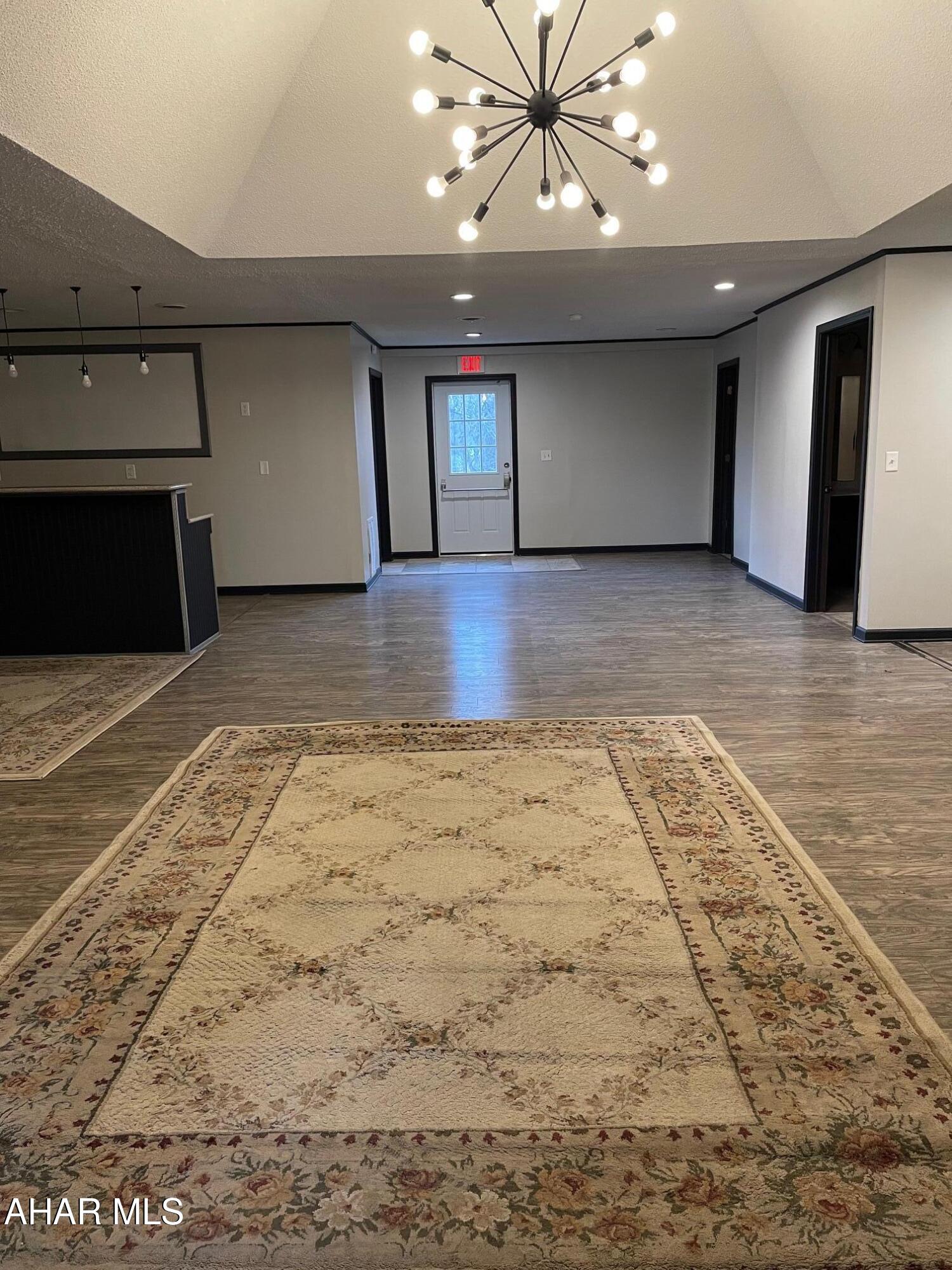 Newly renovated (built 1992), gas forced air heat, central air, 8 individual office spaces, 2 conference rooms, 3 rest rooms, inviting reception area, large open spaces.