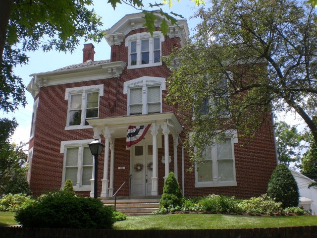 Remarkable brick Italianate in the Bedford Borough. Currently used as an office building and just steps to the courthouse. Zoned residential and light commercial. Terrific professional office, retail or residence. Corner lot and macadam off-street parking. Updated furnace, electric, security system and back-up generator. Built in 1858 and listed on the National Historic Register. Over 4,000 SF of finished area.