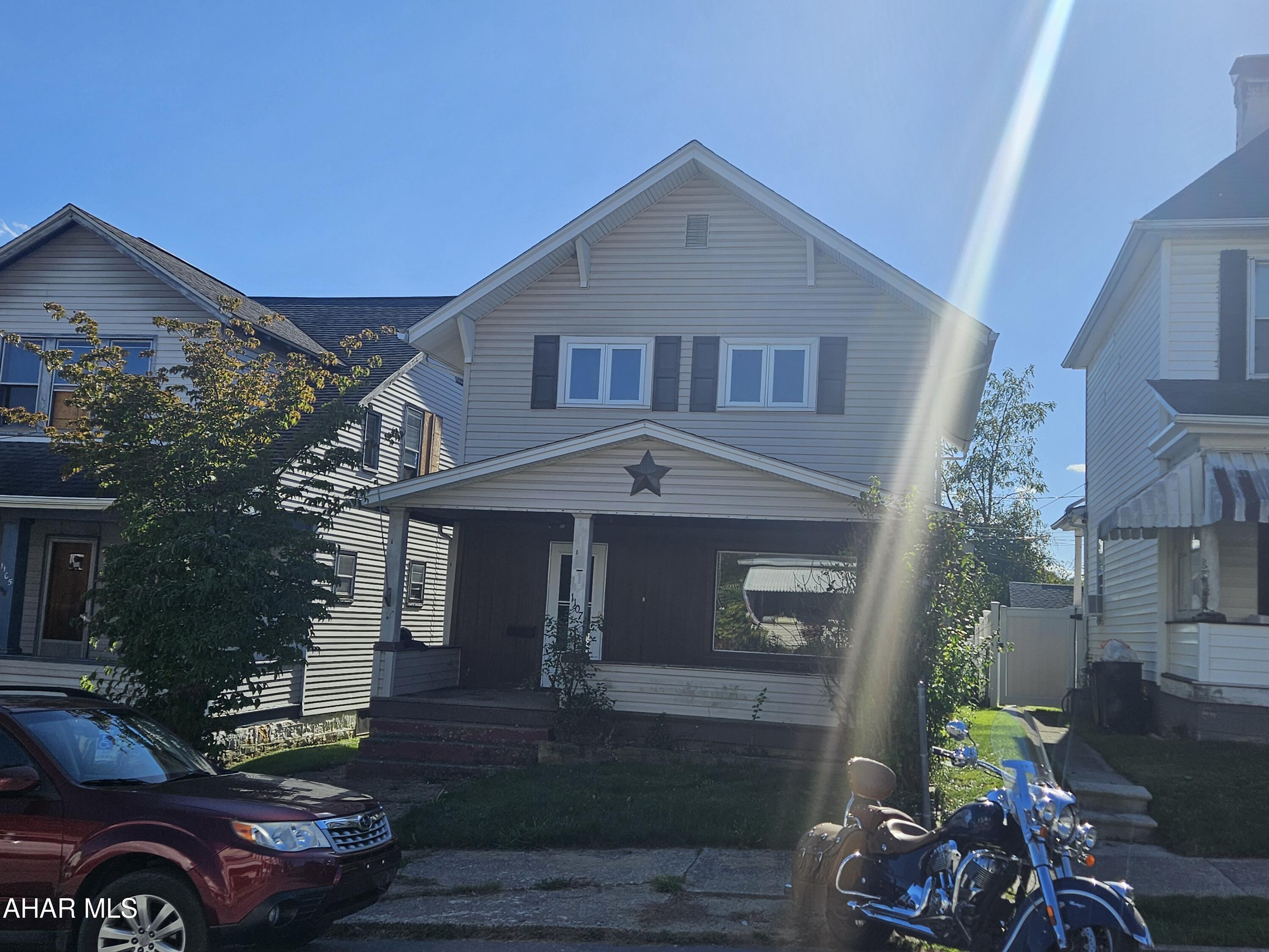 Don't miss your opportunity! This could be the perfect home for first time buyers. The bathroom renovation is nearly complete. Fenced in yard, off street parking, vinyl siding and enclosed back porch with first floor laundry are just a few of the things that make this house so enticing. Don't let this one slip away!