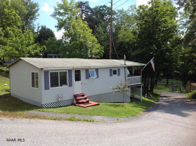 Charming and Quaint riverfront home. Not in a Flood Plain. The home is newer and renovated. Large outside deck overlooks to the lg. flat yard with nice access from your property to the Juniata river. This is a move in ready property with easy access to stores for all your needs. Full time residence and very clean.