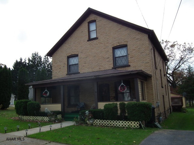 Centrally located by all schools and churches. Large corner lot & deck makes for optimum family fun!Enjoy this 4 bedroom brick home with large spacious rooms with gas fired fireplace in livingroom & bonus rm. 1st & 2nd floor bathrooms and a detached garage.