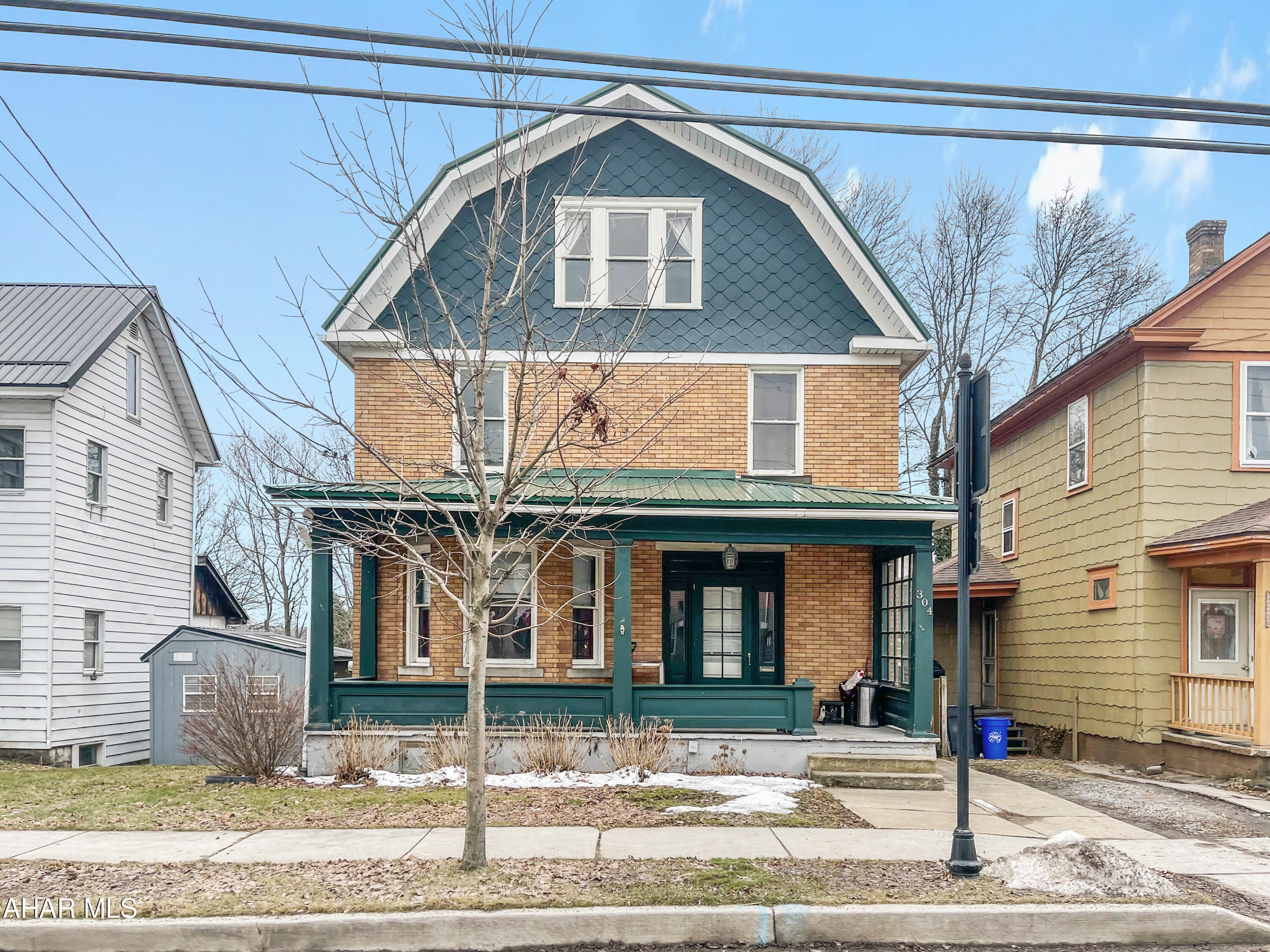Welcome to 304 E High Street located within the borough of Ebensburg & Central Cambria School District. This large home offers many updates throughout & has the opportunity for you to add your finishing touches. Updates include a brand new metal roof, updated bathrooms, updated kitchen, & so much more! Your main floor includes a large foyer, living area, grand dining room, updated kitchen w/ plenty of cabinet & counter space, & first floor laundry w/ a half bath! Throughout the first floor are also beautiful hardwood floors. The second floor of the home houses 3 large bedrooms identical in size along with a fully updated bathroom. The attic is fully finished and features a large bedroom w/ an additional bonus room. The basement of the home has carpeting, & a full bathroom. Fully finish the basement by adding a drop ceiling & now you have a great entertaining space! The exterior of the property features two covered porches and a private yard. This property is located within the heart of the borough and is within walking distance to all restaurants,shops, etc. Call to schedule your private tour today!