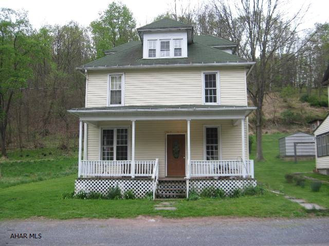 There's lots of potential for this spacious 4 bedroom 1 bath home located near the Raystown Branch of the Juniata River.  Multiple areas unfinished and in need of repair, but has some upgrades.  Offered As-Is in its present condition.