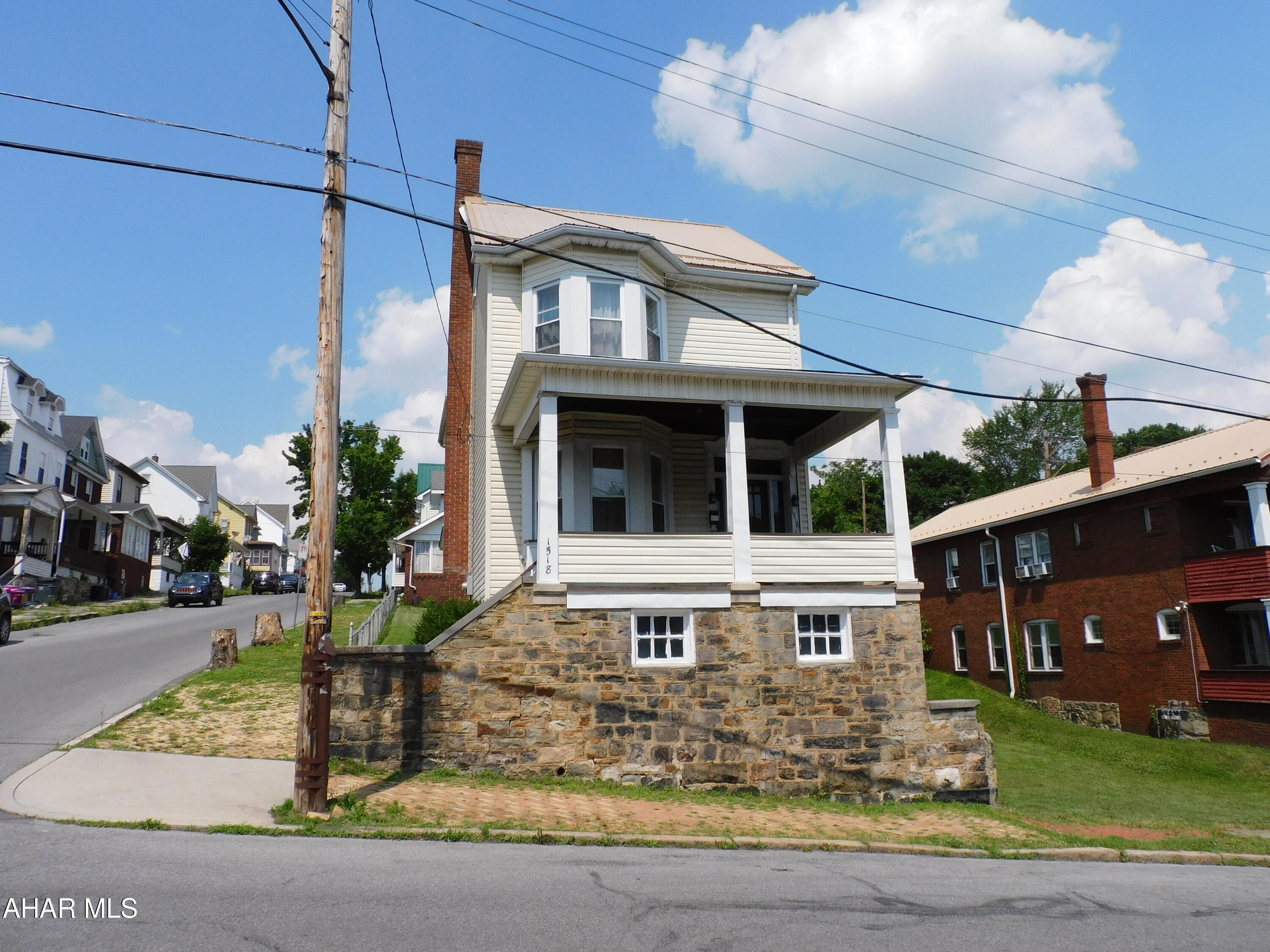 2 unit duplex in Altoona. Newer metal roof and vinyl siding. First floor tenant pays 570.00 per month and pays $70.00 towards water/sewer. Tenant also pays electric and trash. 2nd floor unit pays $620.00 per month and $60.00 towards water/sewer. Tenant also pays electric and trash. Separate electric only. Landlord pays gas, lawncare, snow removal.