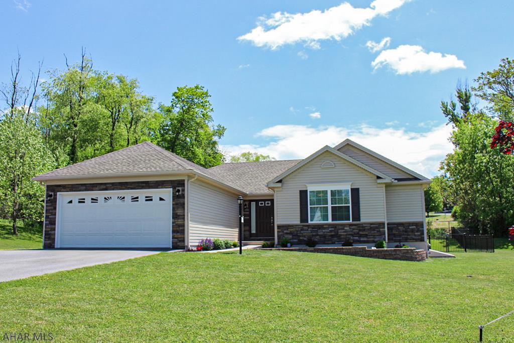 One story living in Rolling Hills North!  This smart home has countless upgrades and features and is only 5 years old!  The kitchen, living room, and dining area are expansive and all open to one-another.  Three bedrooms all on the main level with a bonus room in the basement, currently used as a 4th bedroom.  The master bedroom features an en-suite bath and huge walk-in closet.  The finished basement not only has space for entertainment but you can also use some of the space for a bar or home office.  There is a stunning full bath in the basement with a heated tile floor, as well as, additional storage room which can be used as a workout area. There is plenty of outdoor features as well including a composite deck, stamped concrete patio, and shed. Matterport Virtual Tour available!