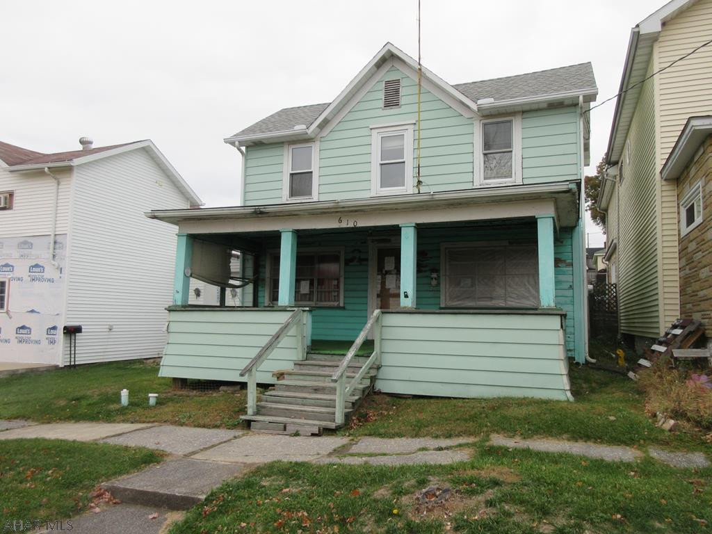 Osceola Mills 2 story with large detached garage. Needs major TLC throughout, but loads of possibilities. AS-IS sale. Seller will make no repairs.
