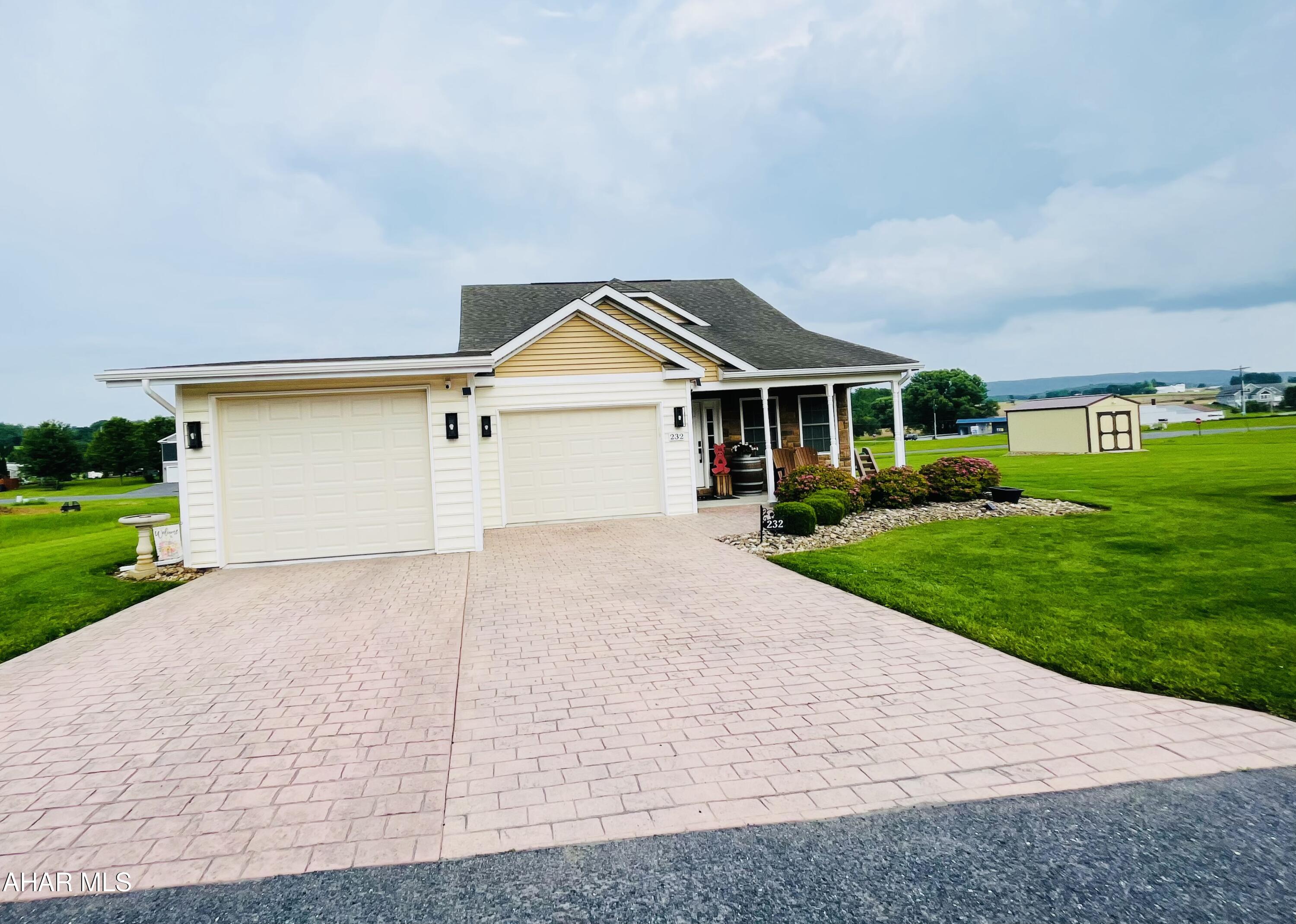 Looking for a Immaculate, updated move in ready home, look no further,  This amazing home located in a well sought after neighborhood in Martinsburg on a double lot has it all. From the many updates, an 850 sq ft master with an on suite and a walk in closet any one would be envious of.  The main floor has an open kitchen and dining space over looking a beautiful wrap around stamped patio for all your entertaining needs.  First floor laundry another main floor bedroom and bath is convenient for any family.  To top off this beauty the finished basement is a stunner equipped with a bedroom, large family room and a large full bath makes this home a must see!!