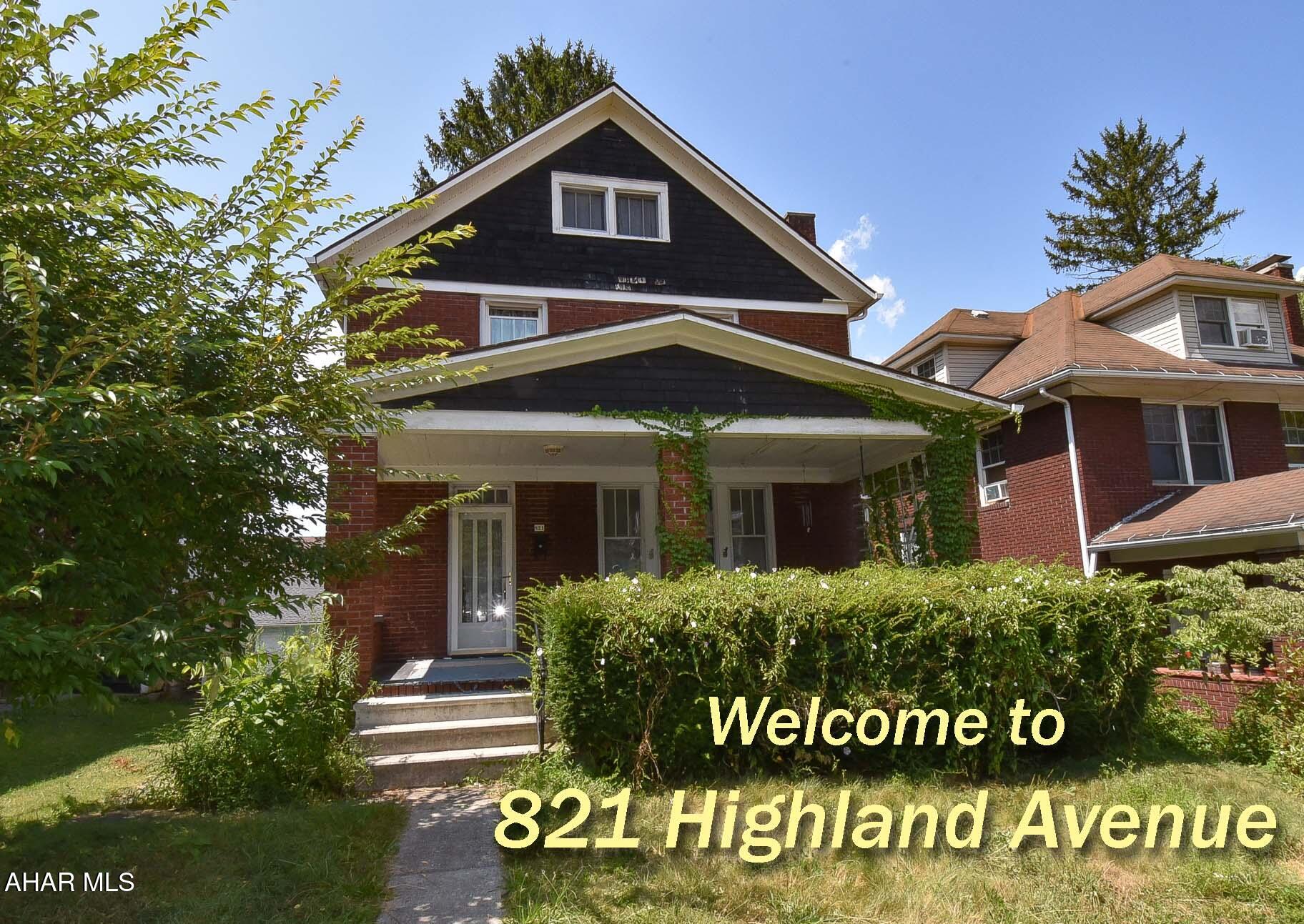 3 bedroom brick home needs a little love to return it's former character and charm.  Bonus finished area in attic. Large front porch. Detached garage.