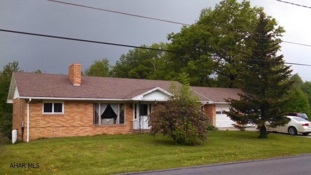 Very comfortable home, hardwood floors, fireplaces, level 4.3 acres, close to Rt. 220 & minutes to Altoona & Ebensburg...dining room could be converted to 3rd bedroom upstairs...basement has 3rd bedroom