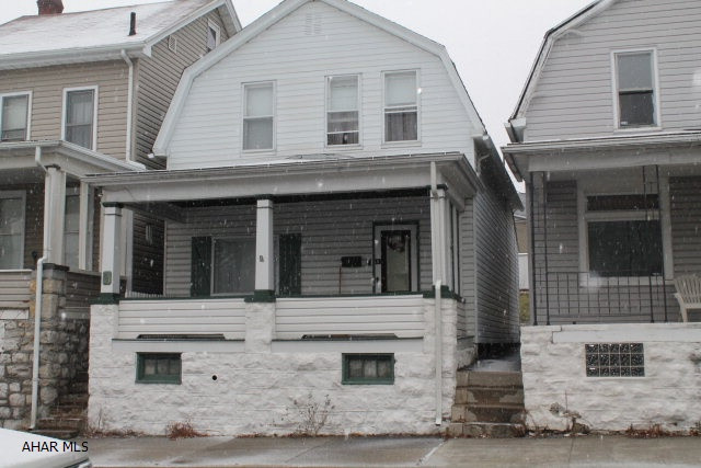 **Offer accepted, contingencies need to be met. Taking back up offers**This house needs a little love to make it a home. With some cosmetic updates this house is a perfect starter home or rental investment. The large living room has built in bookshelves and the dining room offers wainscoting on the walls and a built in window seat. Off of the kitchen are the laundry hookups and the back porch is closed in for a great entertaining spot. The furnace is brand new. There is off street concrete parking for 2 cars in the back and a shed for storage. The largest of the bedrooms offers 2 closets and there is ample closet space in the other bedrooms as well.
