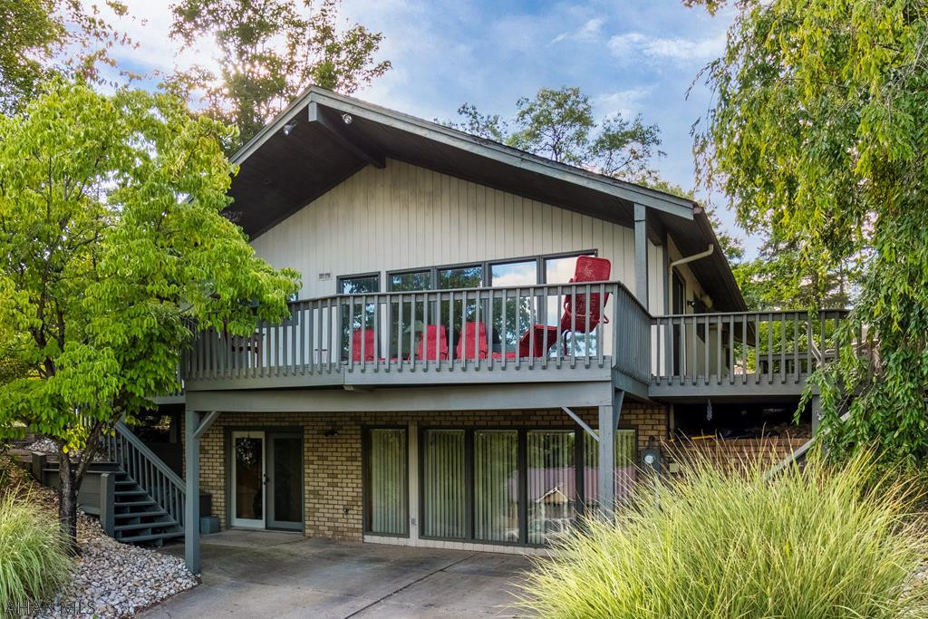Enjoy the spectacular open floor plan in this one of a kind contemporary with cathedral ceiling, an abundance of natural light compliments the dcor and outdoor spaces with mature trees. Large open Living Rm, Kitchen, Dining Rm or 4th Bedroom,  Master with Ensuite, Full Main Bath, Bedroom. Lower level, Family Rm, Master Bedroom with Ensuite, Walk in Closet, Laundry, Utility. Special amenities**  solid oak plank walls in great room, cedar ceiling on Main level and plaster walls.   Large wrap around deck - great view! ( Half of lower level family room was previously a 2 car garage - could easily be turned back!)  Great location in Hollidaysburg School District. **  Seller is a licensed Real Estate Agent. * Home Warranty included. Don't let this opportunity pass you by!!