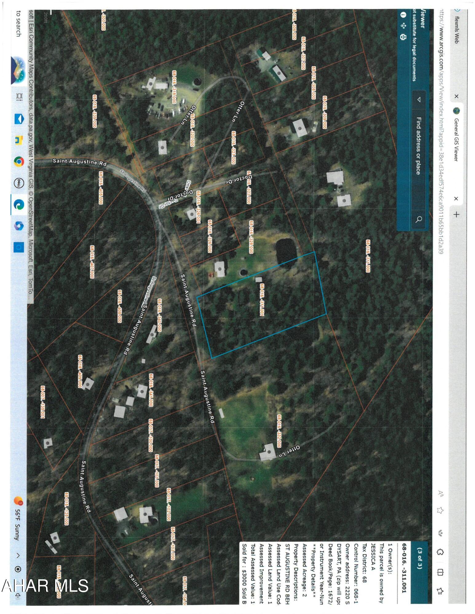 Nice wooded 2 acres near McGoughs sawmill.  Buyer would need to test for on lot sewage if desired and drill well.  Could be used as a camp site.