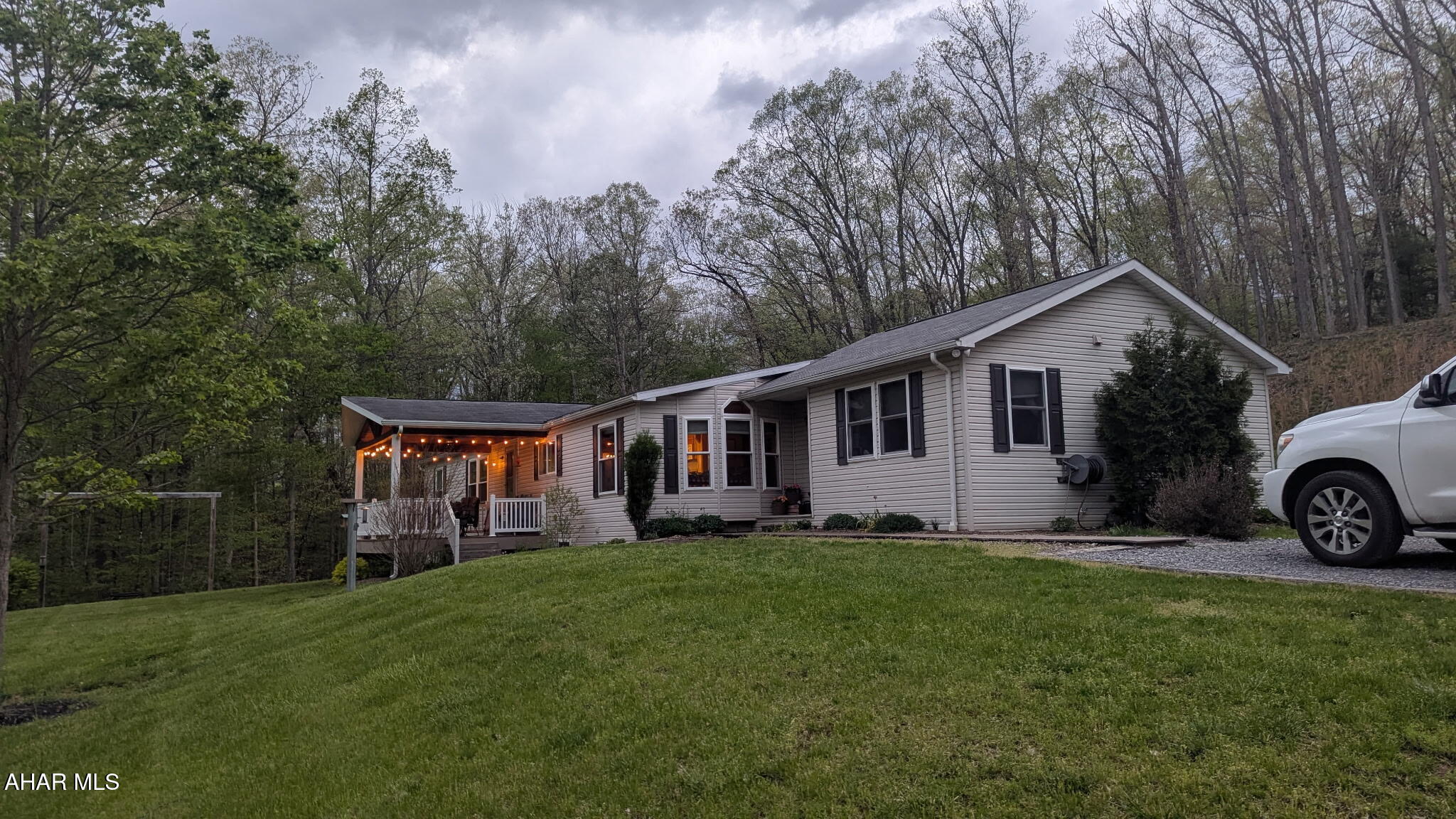 This well maintained and secluded 5 bedroom, 3 1/2 bath home sits just minutes from town and I99 access. The property also offers a large two bay garage and large workshop. Perfect location to raise a family or to retire to one floor living. Tons of build in storage and room.