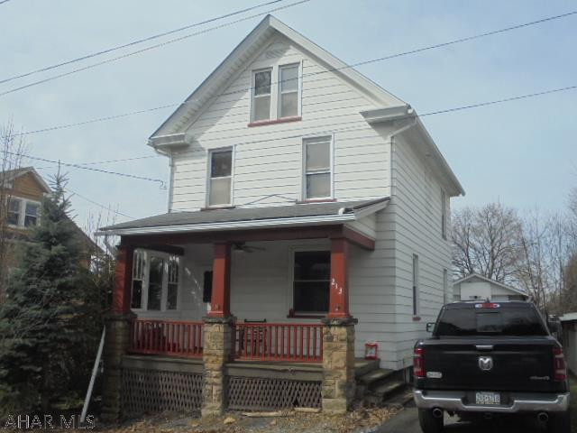 Ebensburg -3 BR 1  bath home with newer kitchen with granite counter top, appliances included, gas HW heat, 1 car detached garage. Move in condition!