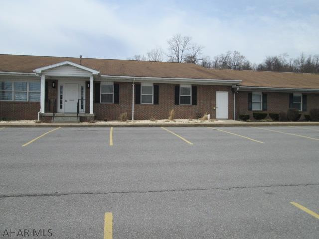 2,000 square feet. First floor and basement available. This property is located in the highest traffic area in Blair County. There is parking in the front and also rear parking for personnel. The current occupants are dentist and attorneys. Great opportunity for a new or growing business.