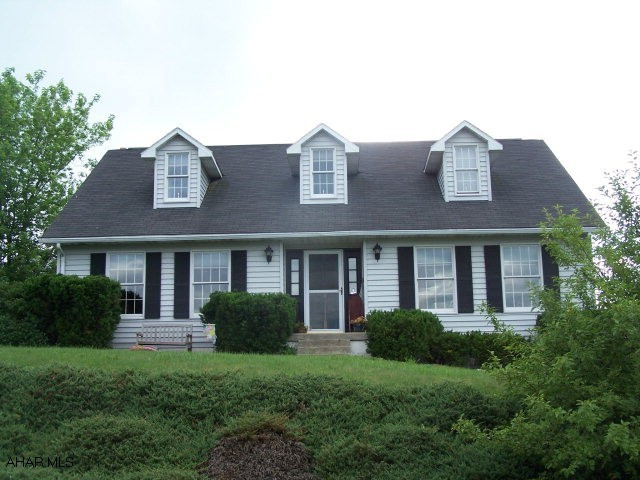 Spacious maintenance free Cape Code on corner lot in Hollidaysburg Area School District.  Home offers loads of storage, finished basement, fenced in yard, new flooring, and central air.