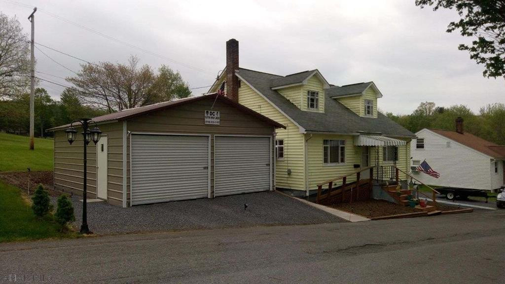 Step inside the door of this 4 bedroom 1 bath home, living room and dinning room have open concept 1st floor bonus room would make a great office this home has curb appeal Large basement that could be finished to make extra living space the convenience of a 3 car garage.  Great starter home waiting on a family to call it home.   3 lots total