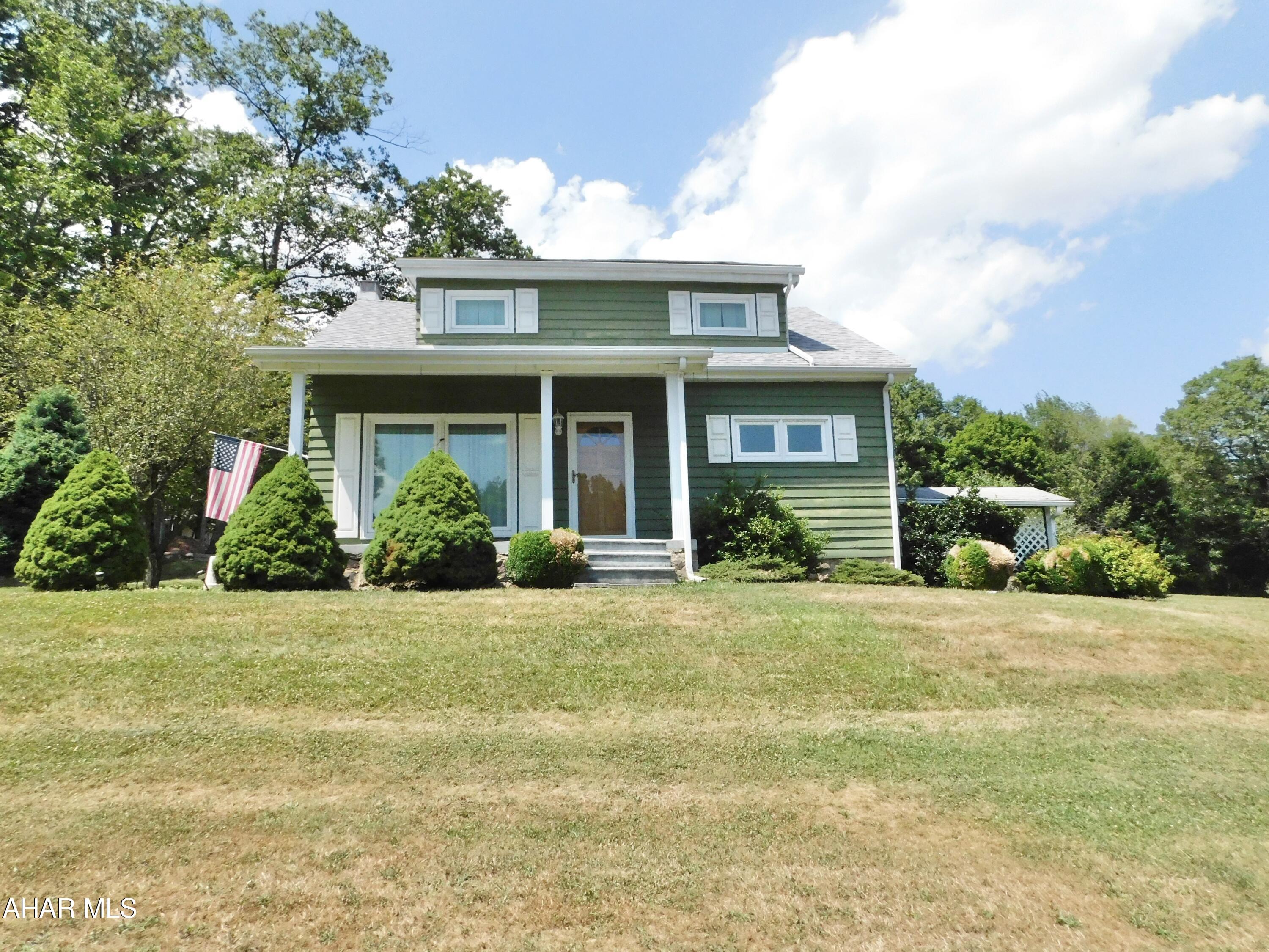 This well kept home sits on a full acre and offers newer roof and rear patio as well as amish built kitchen and a first floor bedroom and bath. Very good bones just needs your touches! The C/A is great for this hot summer days! Large shed and so much potential.