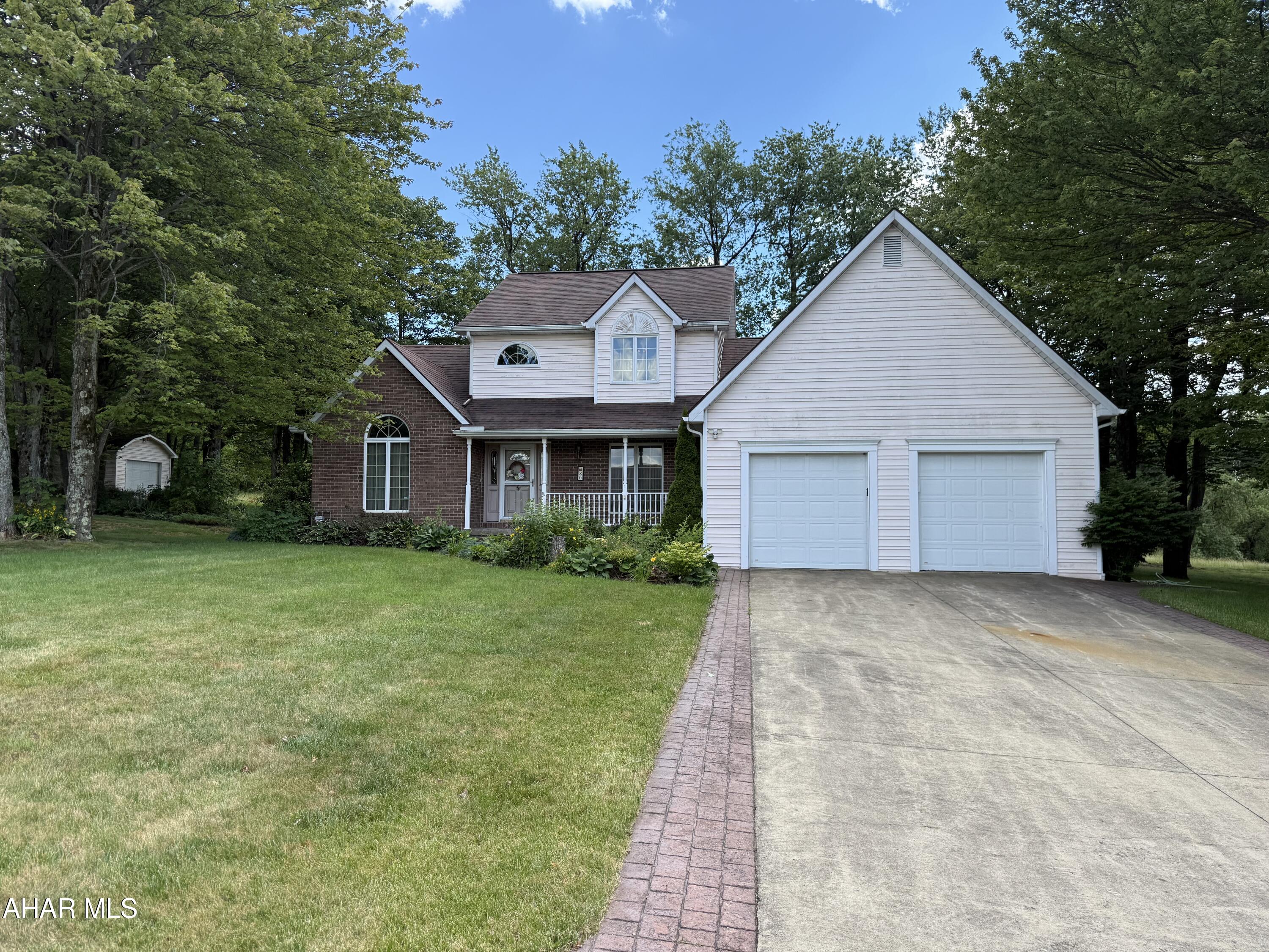 This spacious two-story home offers the perfect combination of comfort, functionality, and room for entertainment. The main level features a welcoming first-floor primary suite with a private full bath and walk in closet, an inviting eat-in kitchen with a double fireplace that flows into the family room. The first floor also has a formal dining room for holiday gatherings, a bright living room, and laundry room. Upstairs, you will find two generously sized bedrooms, a full bathroom, and a versatile open loft
area that is ideal for a home office, playroom, or additional family room.
The finished lower level is designed for entertaining, featuring a game room with a bar, an additional family room ideal for movie nights or watching the big game, and a spacious storage room for all your extras. Enjoy added peace of mind with a new roof installed in 2024 by Roof Works, complete with a transferable warranty that will pass on to the new owner.
With three bedrooms, two full bathrooms, two half bathrooms, multiple living spaces, and an exceptional layout, this home offers the space, flexibility, and updates today's buyers are looking
for. Do not miss your opportunity to make 80 Maplewood Avenue your new address. Schedule your private showing today!